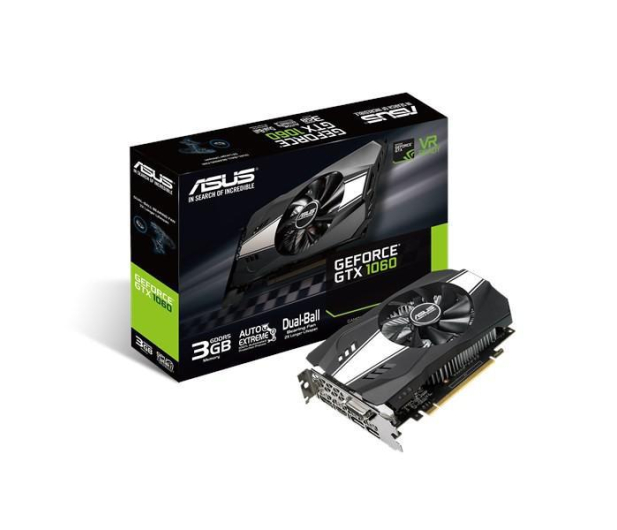 ASUS GeForce GTX 1060 3GB GDDR5 192BIT PH-GTX1060-3G - 1447311 - zdjęcie
